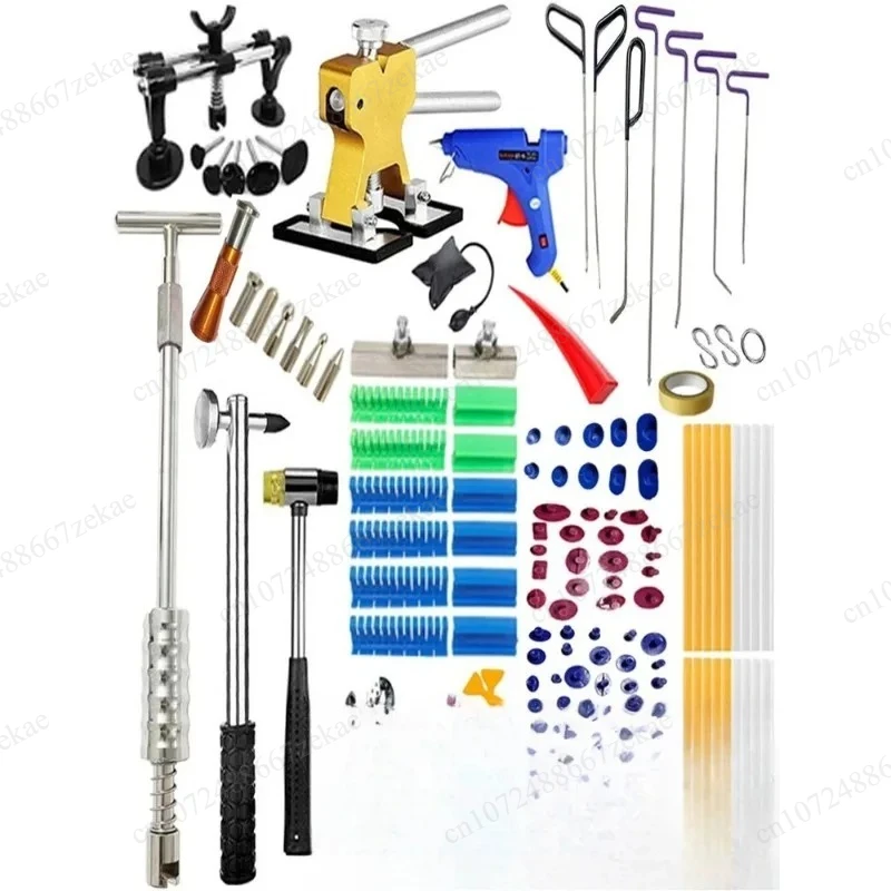 Car Dent Repair Tools, Magnetic Sheet Metal Pull Hammer, Mark-Free Pit Removal Kit for Auto Repair Shops