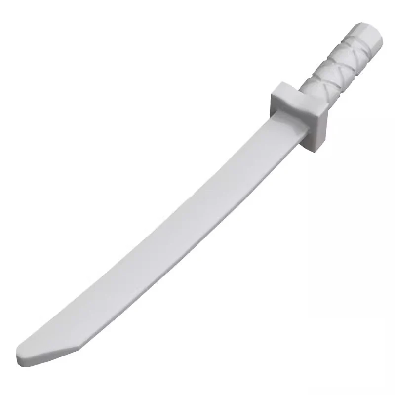 50g/250PCS MOC Building Blocks Parts 21459 30173 Ninja Katana Sword Arms Props, DIY Assembly Bricks Toy Gifts for Children