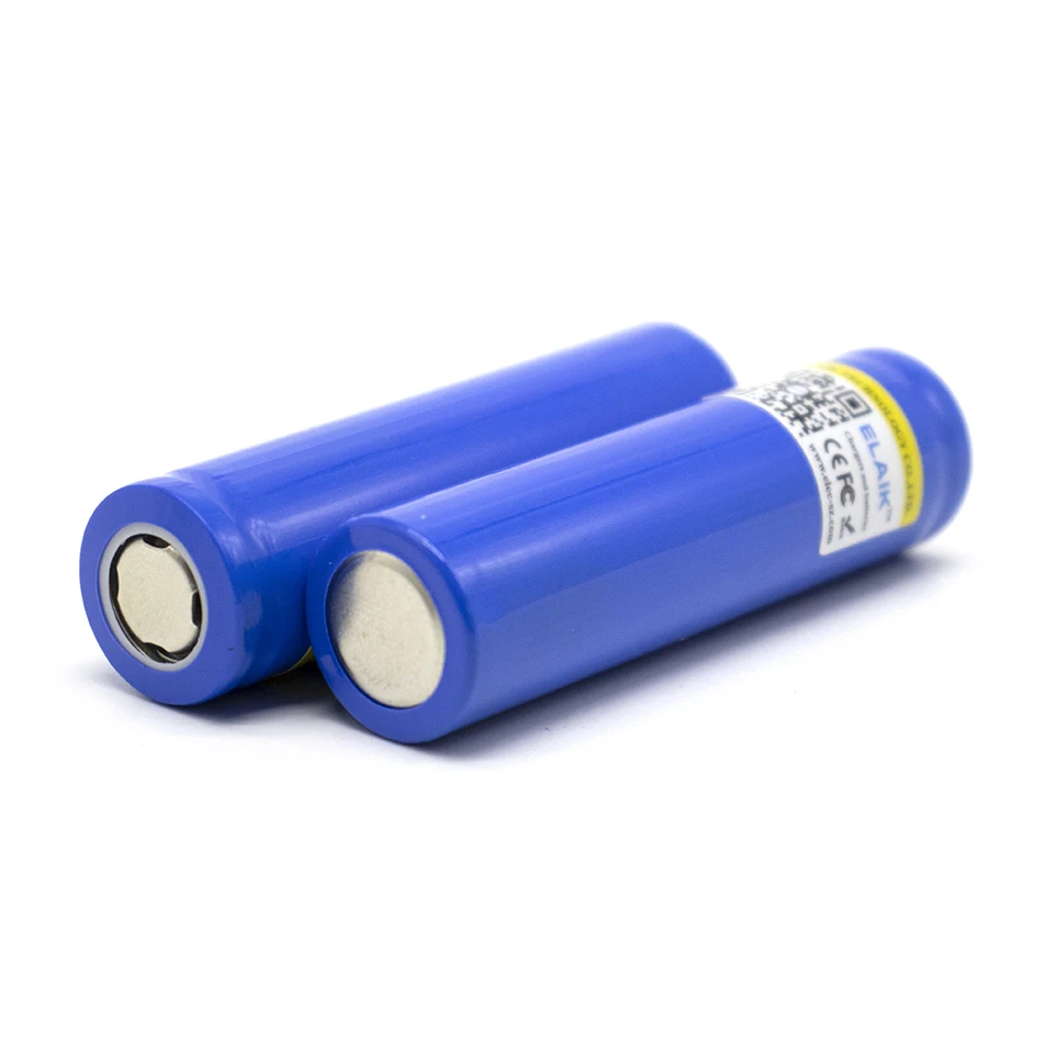 ELAIK 18650 2000 mah power lithium battery 3.7 V strong light flashlight rechargeable battery