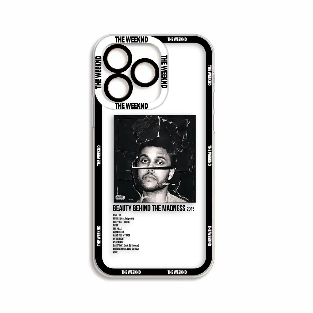 Cover Clear Phone Case For OPPO RENO 11 11F 10 8 8Z 8T 7 7Z 6 6Z 5G 5 5F 4 FIND X3 LITE Case The Weeknd Album Minimalist Poster image 4