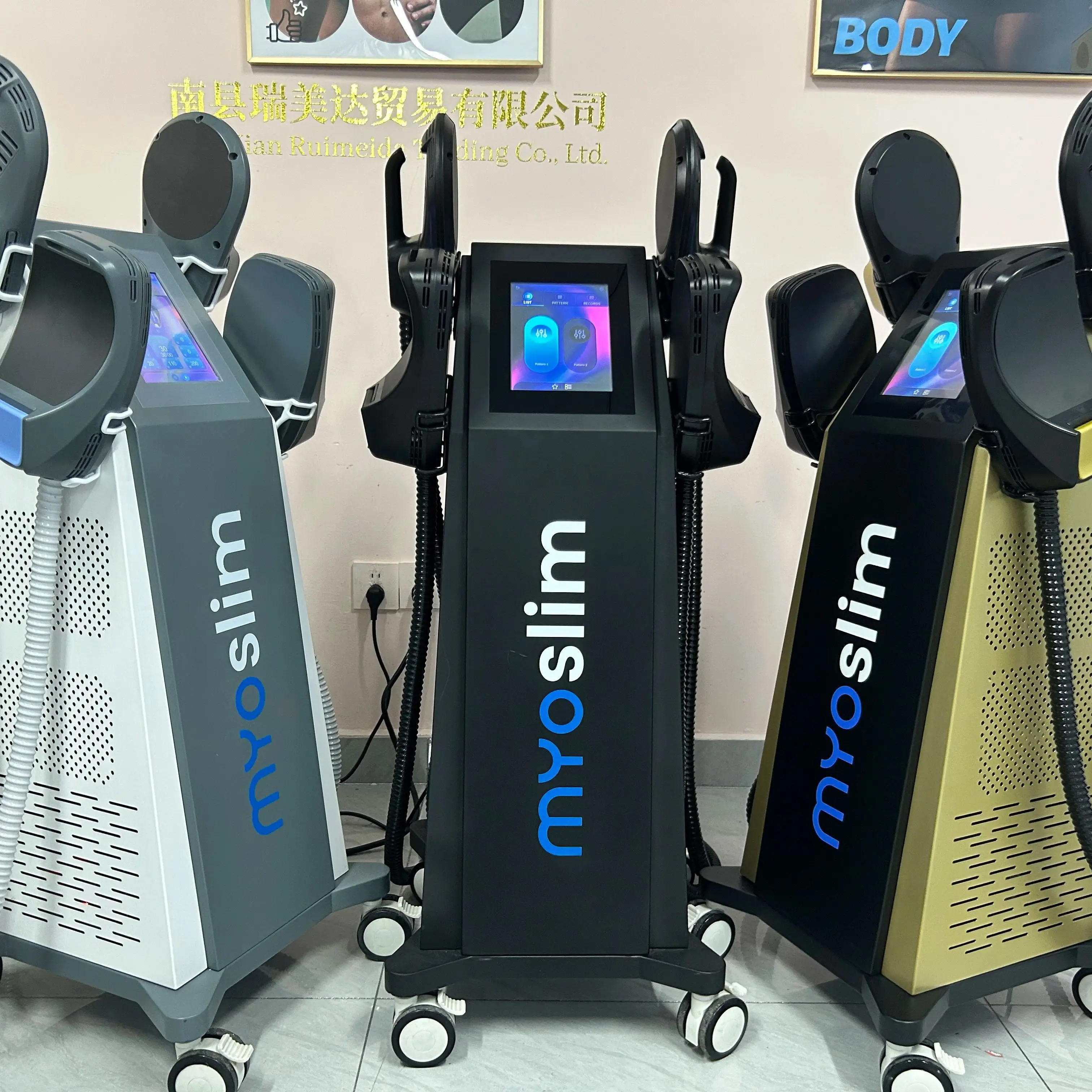 NEW MYOslim Professional EMS Body Sculpt Machine for Beauty Salon Spa Fat Reduction Muscle Building Waist Hip Lift Equipment