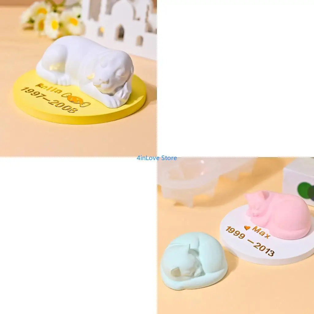 

T4MD Animal Crafting Mold Silicone Mould for Unique Handmade Crafts Epoxy Resin Desktop Decoration Making Mold