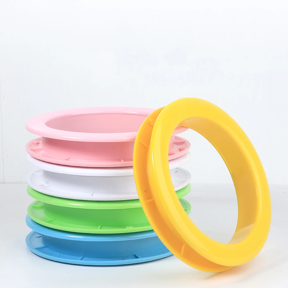 ABS Plastic Decorative Ring Children's Bed Edge Guard Round Oval Decorative Cover Hardware Accessories Dia 18CM 25CM