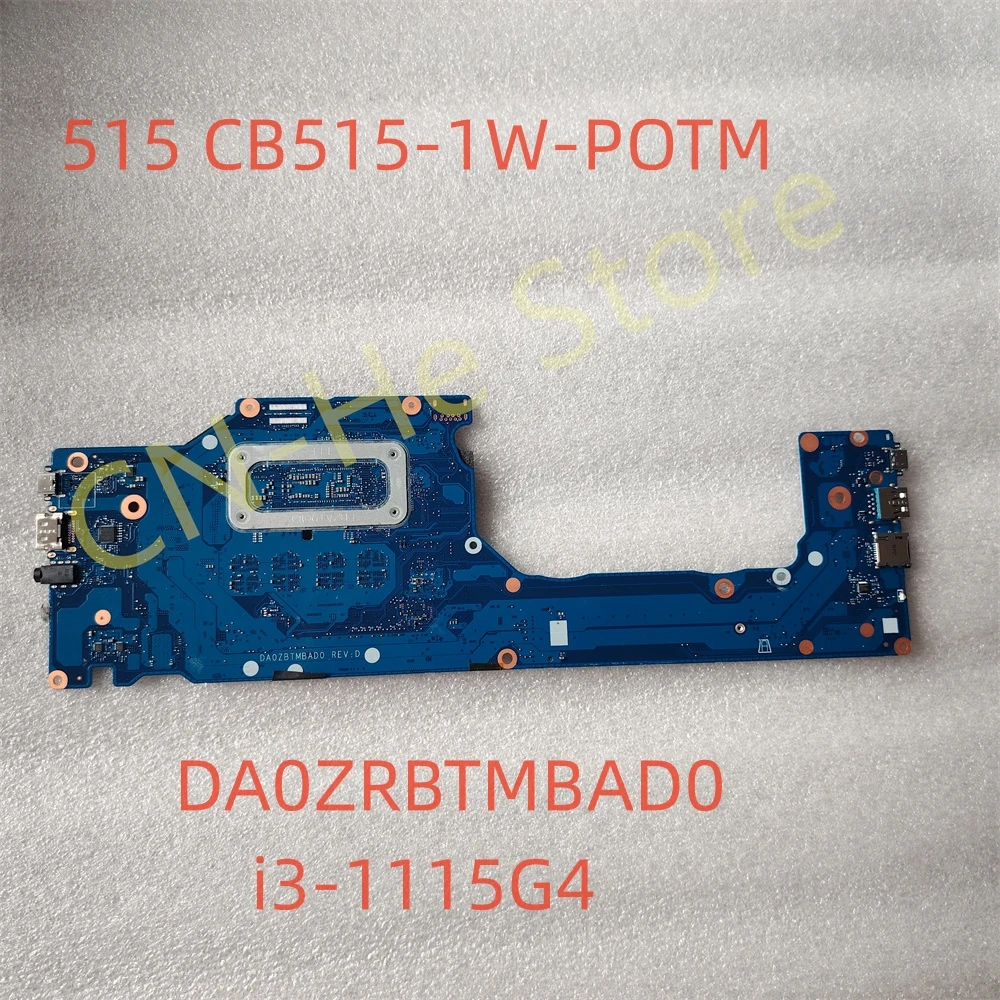 

Genuine For Acer Chromebook 515 CB515-1W-POTM Pentium DA0ZBTMBAD0 i3-1115G4 Gold 4GB RAM 128GB Motherboard 100% Perfect Work