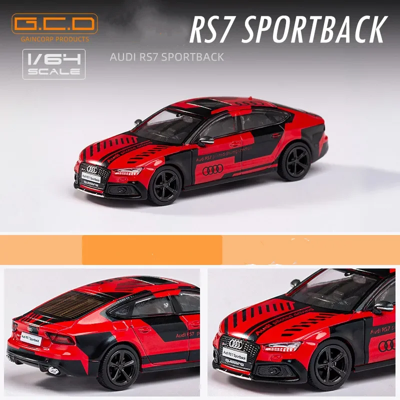 

GCD 1/64 RS7 simulation alloy car model small proportion car