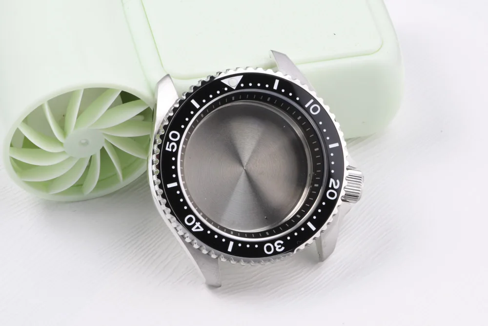 SKX 316L Edelstahl-Taucheruhrengehäuse, 3,8 Uhr, 28,5 mm Zifferblatt, Saphirglas, 200 m wasserdicht, für NH35/36/4R/6R-Uhrwerk – Detail 5