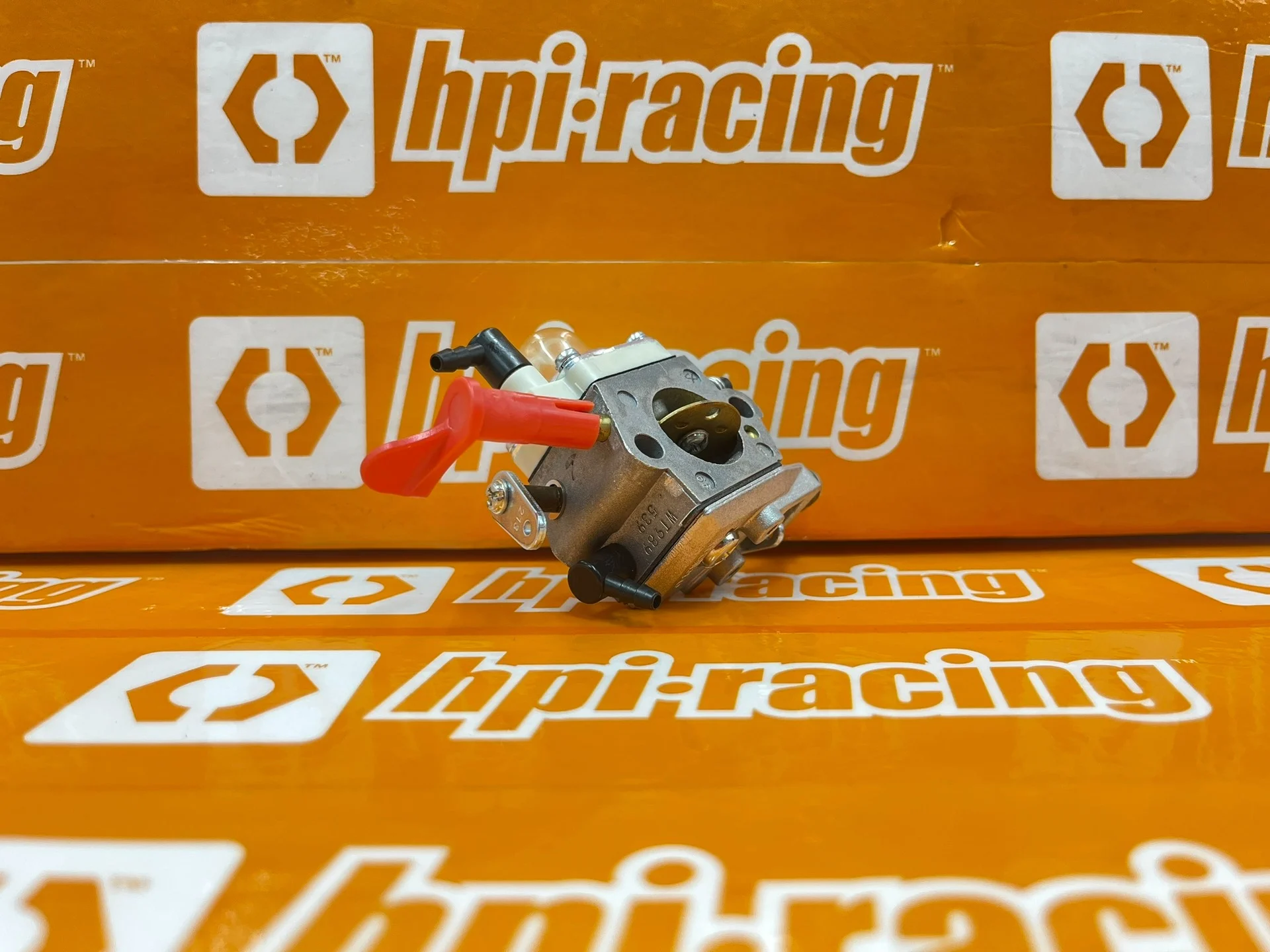 대만 Zhongyang 일본 Komatsu WALBRO 기화기 HPI BAJA 5B 5T 1/5 원격 제어 자동차 Komatsu G320