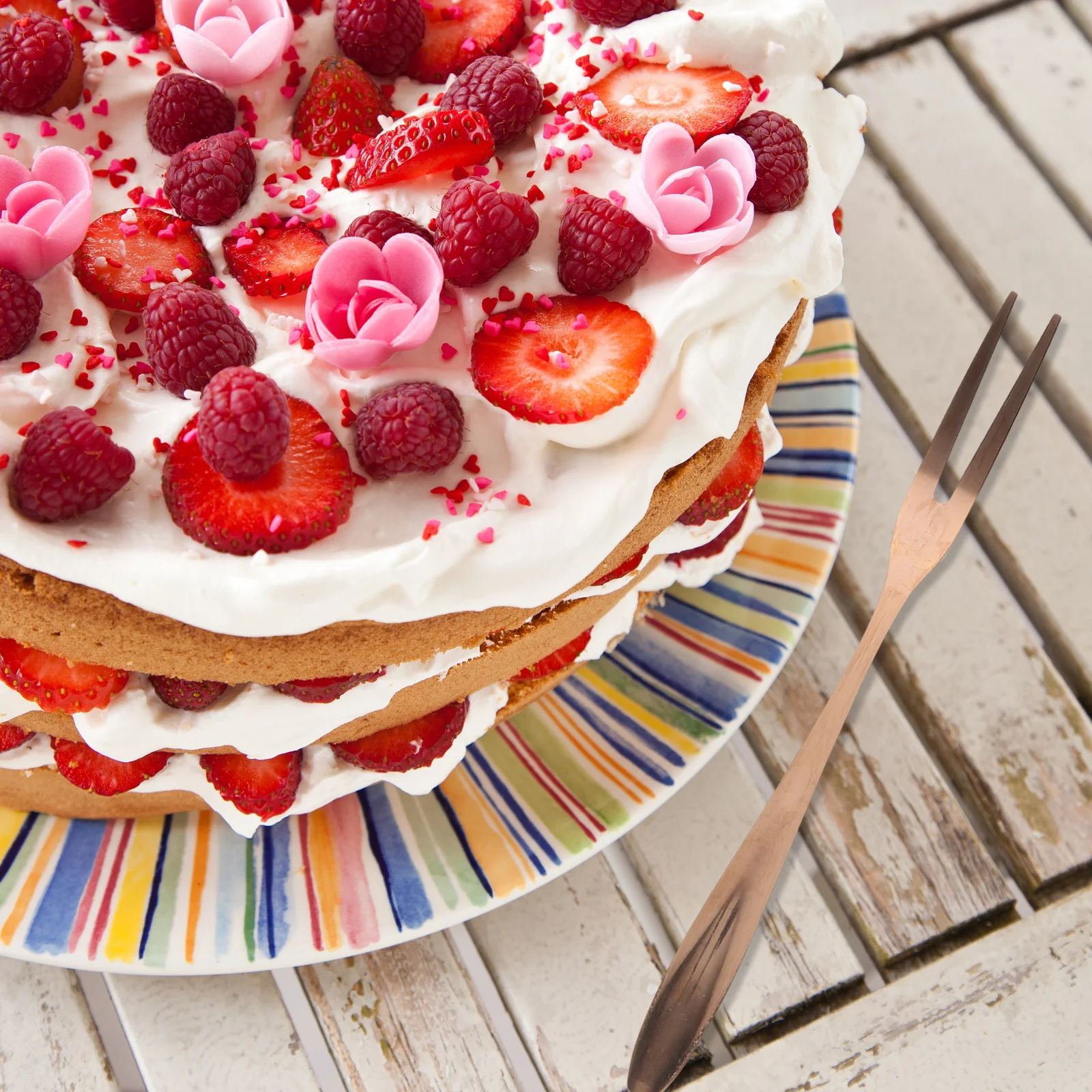 

10Pcs Stainless Steel Fruit Picks Rose Gold Two Prongs Design Solid Construction Mirror Polished for Party Home Hotel Bar