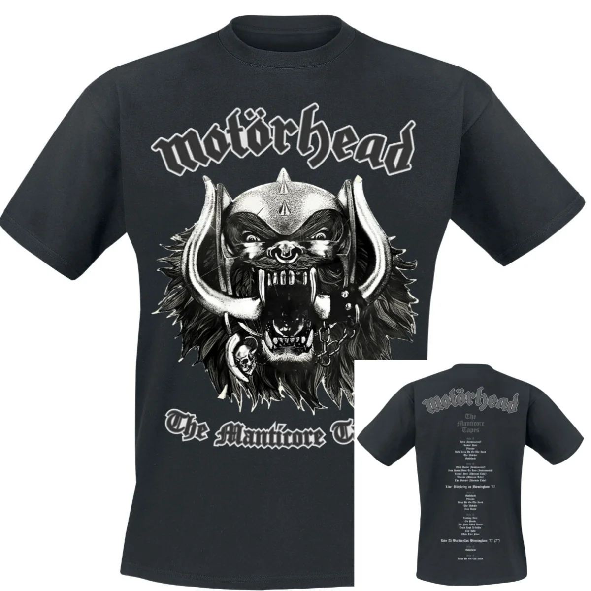 2026 Neues 50 Lemmy Collage Motörhead T-Shirt für Herren und Damen, Vintage Metal Rock Band Grafik-T-Shirt aus Baumwolle, Sommer-Streetwear-Oberteil – Detail 3