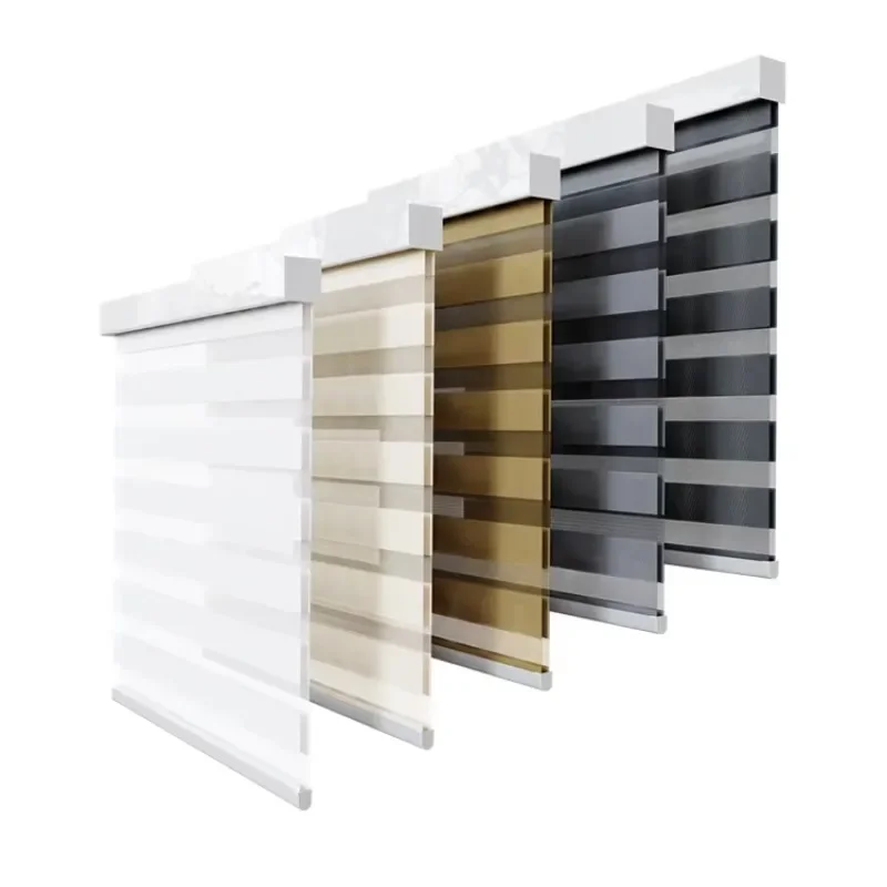 Home Interior Decoration Materials Smart Home Products Kitchen Electric Curtains Zebra Blinds