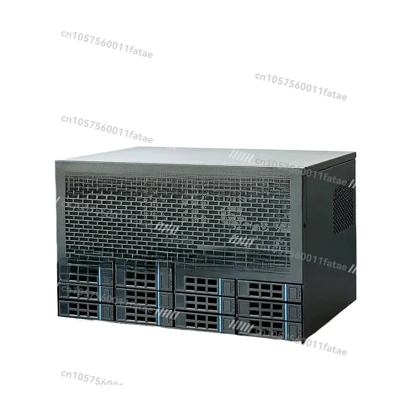 12 Bay NAS Chassis, ATX Motherboard, ATX Power Supply, 8 Full Height Slots, Enterprise Home  AIO Server