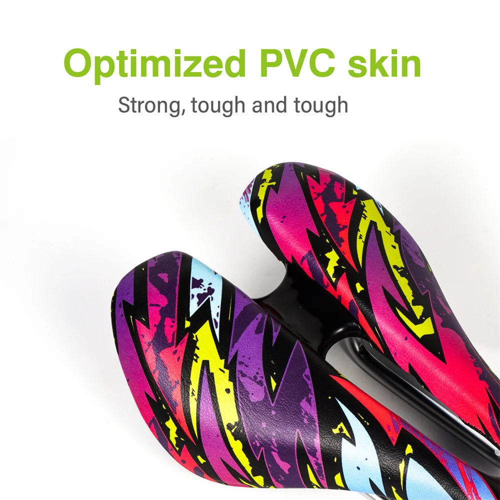 CNC Bicycle Saddle Shock Absorbing Comfortable Road Bike Seat PU Ultralight  MTB Saddles Racing