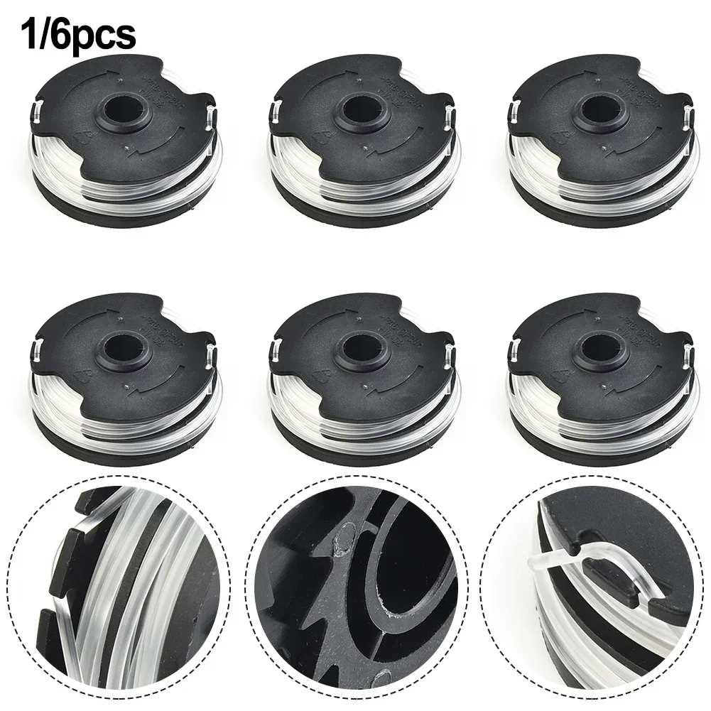 1/6 Pcs Thread-Spools For LIDL Cordless Grass Trimmer PRTA 20-Li A1, B2, C3 String Garden Tool/Replacement/Part