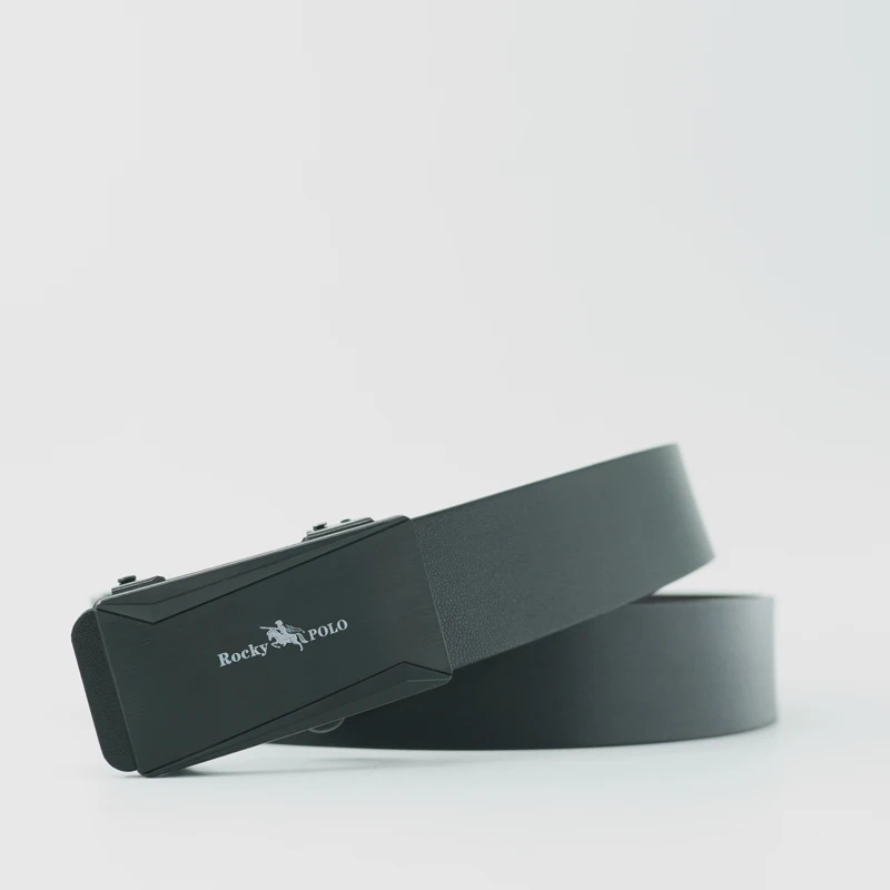 メンズメタル自動バックルベルト,高級ブランド,ビジネス,高品質