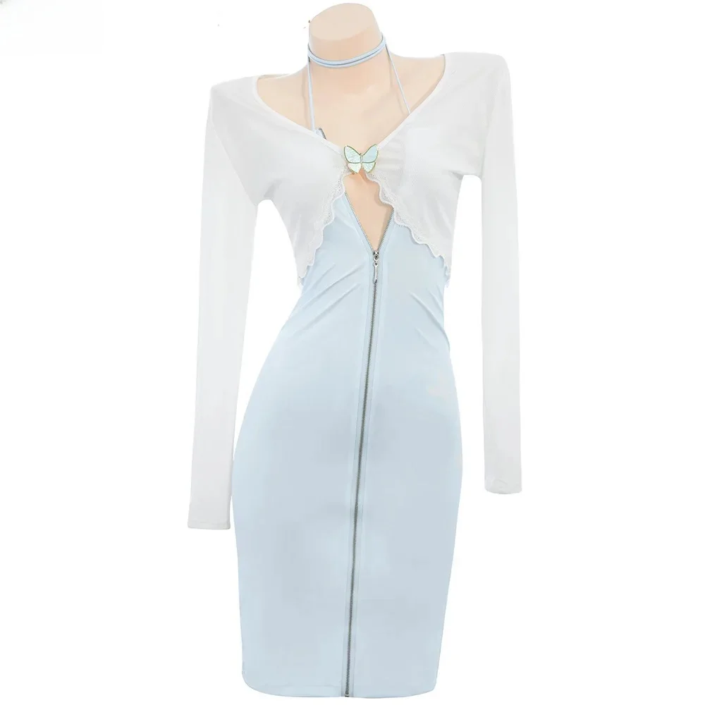 

Erotic Sexy Anime Lolita Girl Maria Summer Dress Uniform Women Outfits Cosplay Costume