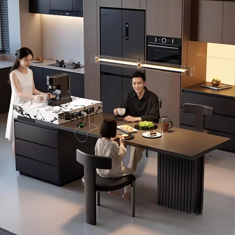 

Island Table Integrated Retractable Italian High-end Integrated