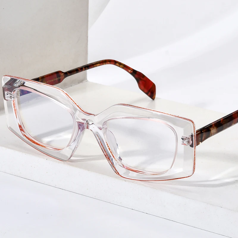 HEPIDEM Powder Acetate Glasses Frame Men Matte Vintage Polygon Eyeglasses Women Optical Spectacles Eyewear 9312