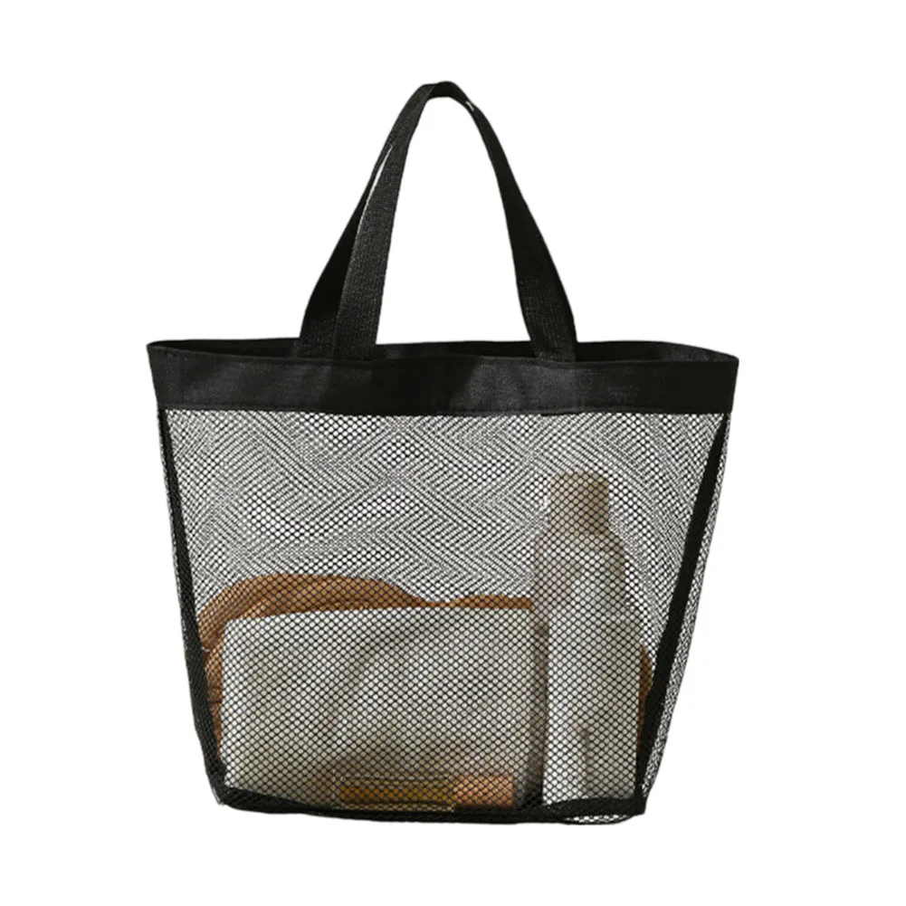 Note Reinforced Handle Hanging Shower Toiletry Bag Quick Dry Nylon Portable Storage Bag Quick Dry Reinforced Handle