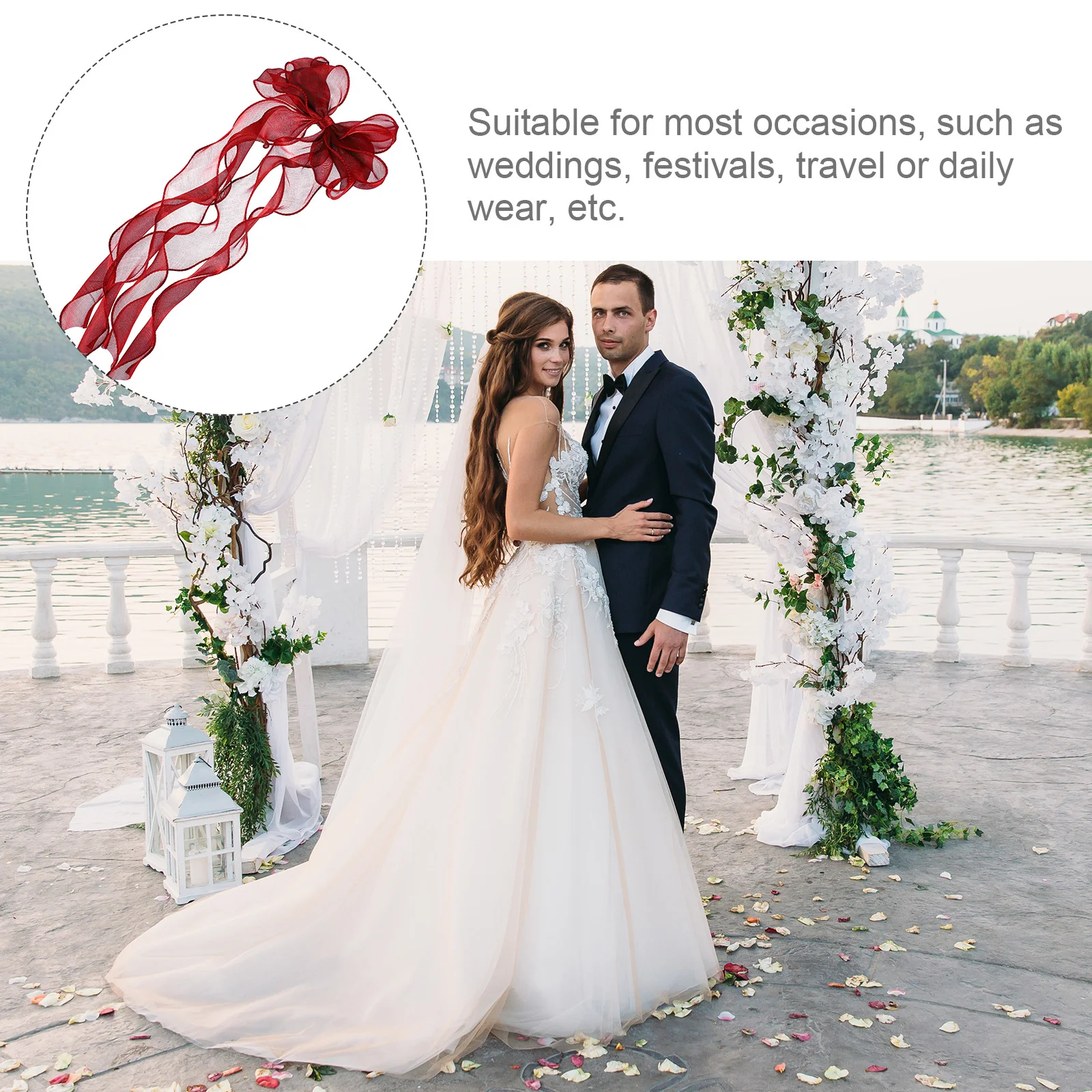 

1Pcs Bow Ribbon Hairpin Oversized Three-Layer Bow Knot Stylish Hair Clamp for Thick Thin Curly Straight Hair Daily Occasion