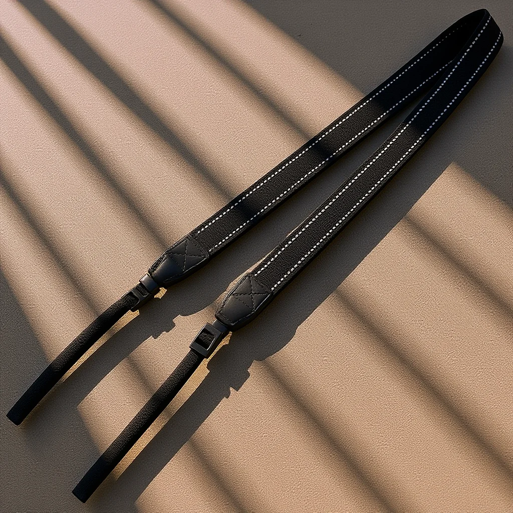 حزام كاميرا المصورين قابل للتعديل، حبال كتف خفيفة الوزن ومحمولة، تصميم مريح يقلل من الضغط يناسب منحنى الكتف