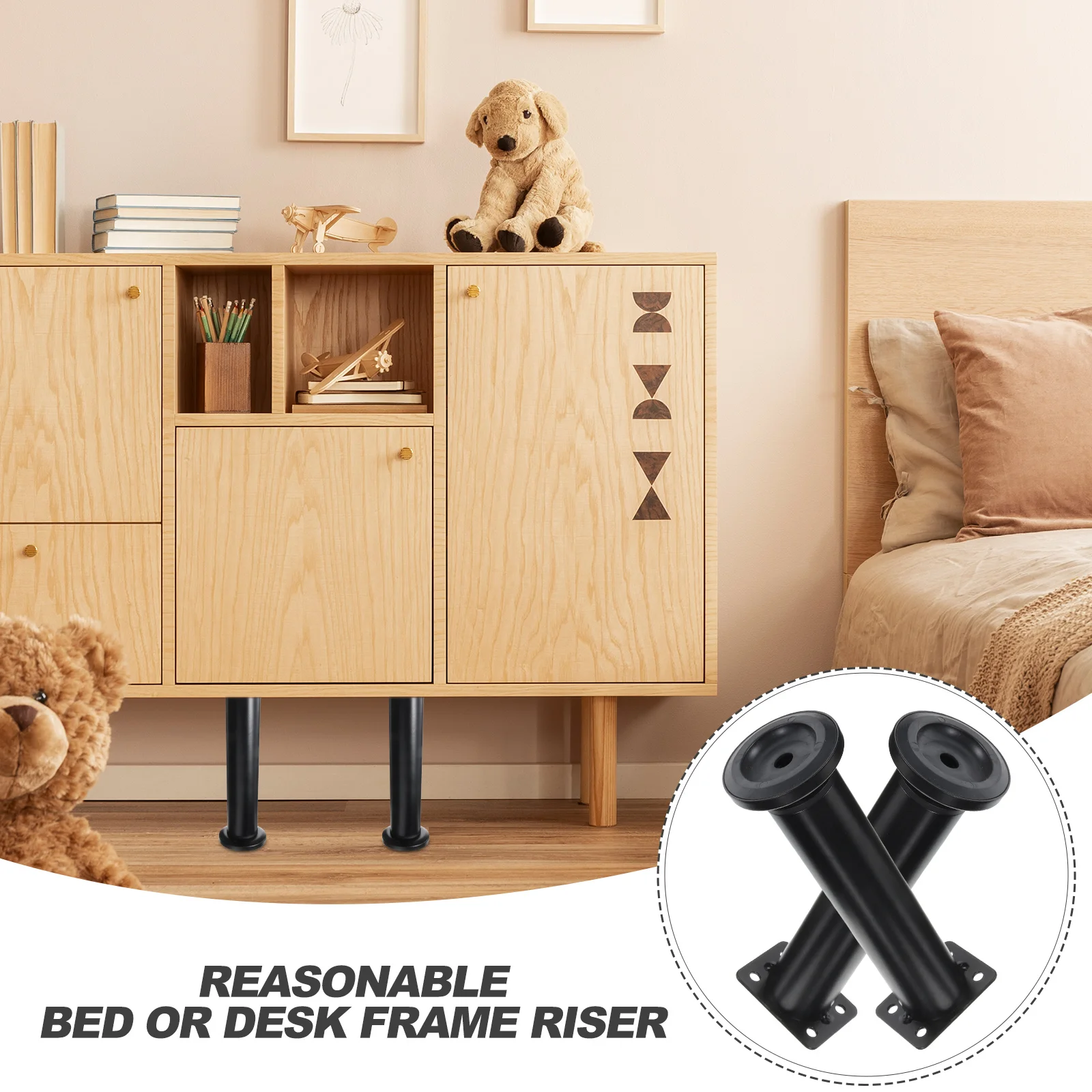 

Adjustable Height Telescopic Furniture Legs Bed Frame Support Center Leg Replacement Metal Cabinet Supporter Cold Rolled Steel