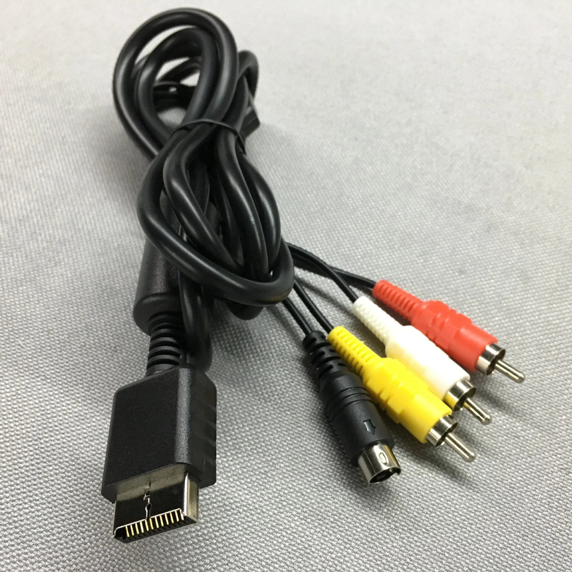 Cable for Play Station PS1  PS2 for PS3 S video cable S-Video AV Audio Video Cable Repair game accessories