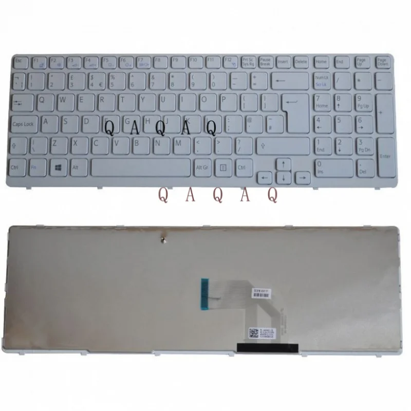 

QA новая клавиатура для ноутбука SONY VAIO SVE15 E15 SVE15 SVE-15 E17 SVE 17 SVE1