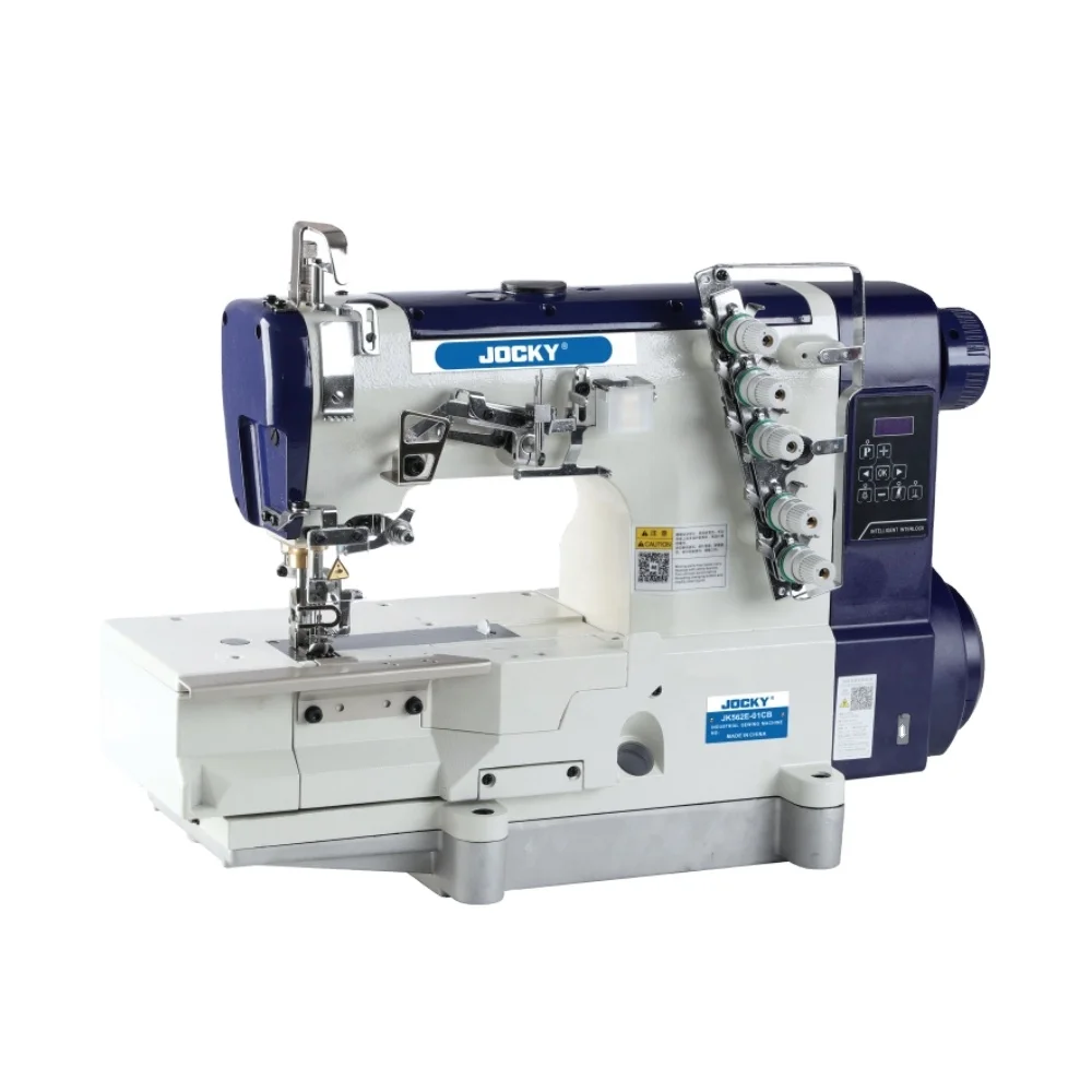 JOCKY JK562E-01CB  Computerized Industrial  Direct Drive Cover Stitch Interlock Coverstitch Sewing Machine