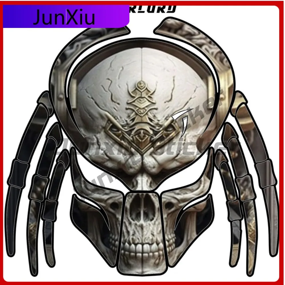 

Personality Skull Overlord Sticker Suv Laptop Trolley Case Motorcycle Helmetlaptop Car Window Weatherproof Stickers Exterior Acc