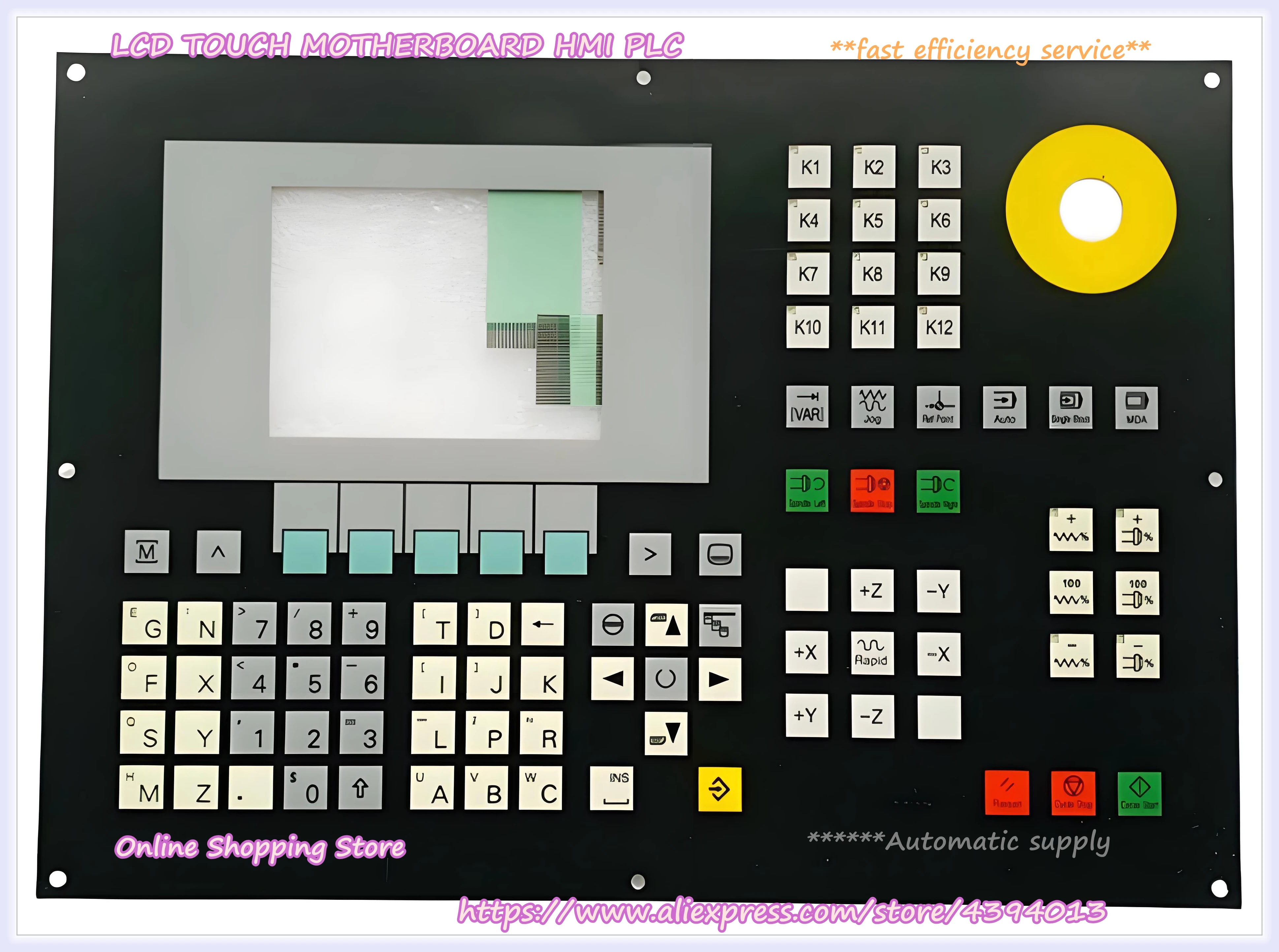 

6FC5511-0CA00-0AA0 Membrane Keypad New Key Button Panel 802SE 6FC5501-0AB00-0AA0