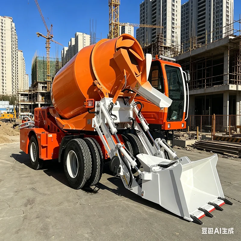 Concrete Mixer Machine - Hersteller von selbstladenden Betonmischmaschinen Hochwertige selbstladende