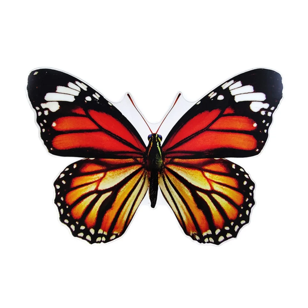 Butterfly Wall Decoration Simulation Insect Decorations Garden Art PVC Hanging Hanging Decorations