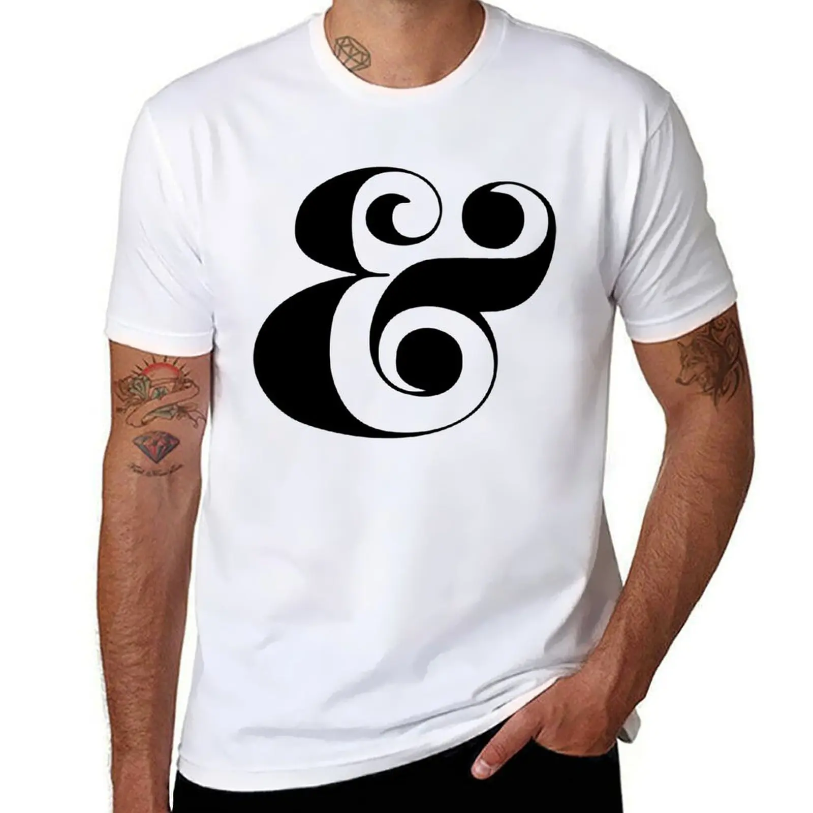 

Ampersand (Eloquent Swash) T-Shirt man t shirts for men casual printed t shirts for man T-Shirt