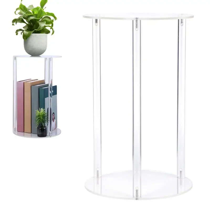 

Planter Display Stand Tabletop Transparent Holder Stand Universal Planter Stand For Teacups Vases Modern Display Stand For Fans