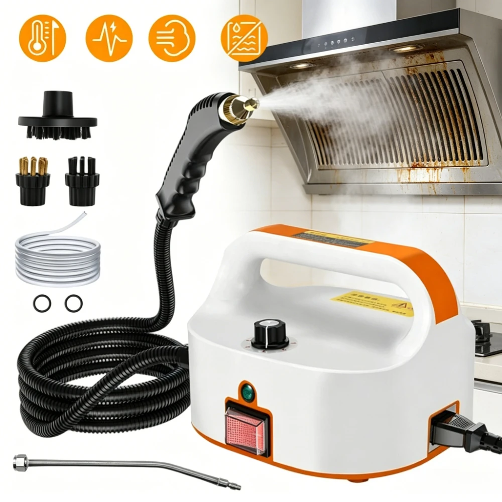 Nettoyeur vapeur haute pression 4,5 BAR, machine de nettoyage portative