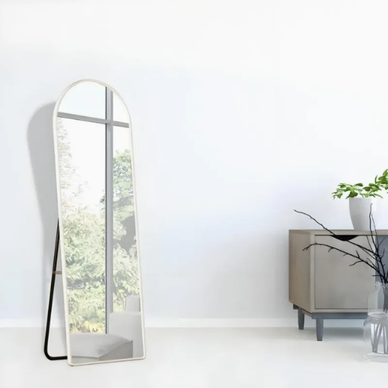 

Custom Luxury High Quality Full-Length Standing Floor Decorative Arched Dressing Mirror