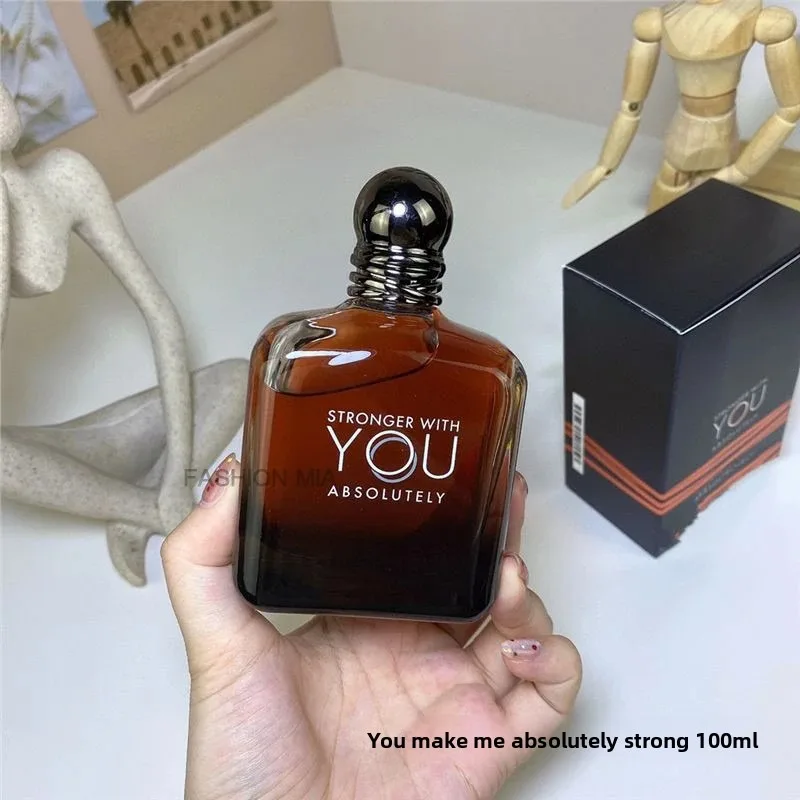 

100 ml más fuerte con ti perfume absolutamente original adecuado tanto para hombres como para mujeres Fragancia natural duradera