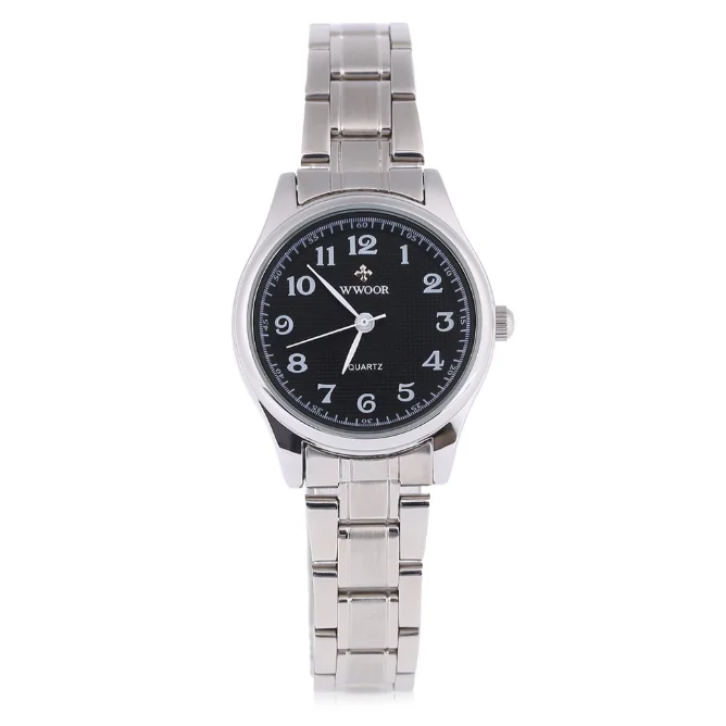 Hot selling 2024 new fashionable casual versatile couple watch with steel strap quartz watch Shipped within 48 hours