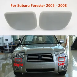 1 Pair For Subaru Forester MK2 2005 2006 2007 2008 Headlight Headlamp Washer Spray Nozzle Cover Cap OEM 86636SA240 86636SA230