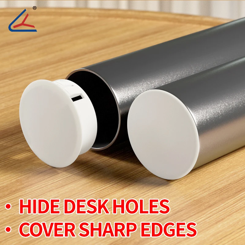 SKT Nylon Plug Anti-Roubo Porta Plástico Buraco Plug Tampa Decorativa Snap-In HP Plug Cabeça Redonda