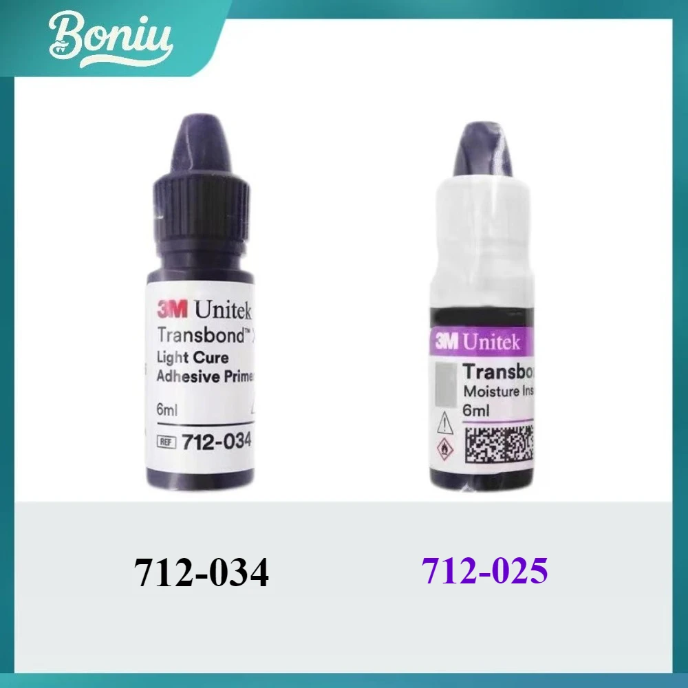 

Dental Transbond MIP Photocuring Ortho Pretreatment/Moisture Resistance Treatment Solution 712-025 6ML/ Bottle