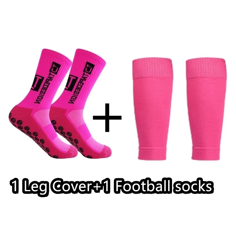Kaus Kaki Olahraga Anti Selip Kombinasi 1Set Baru 2025 Kaus Kaki Sepak Bola Pria Wanita, dan Kaus Kaki Pelindung Kaki untuk Pria