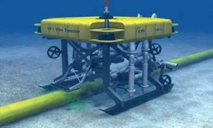 ROV Neutral Buoyancy Cable Seawater Surface Underwater Cable