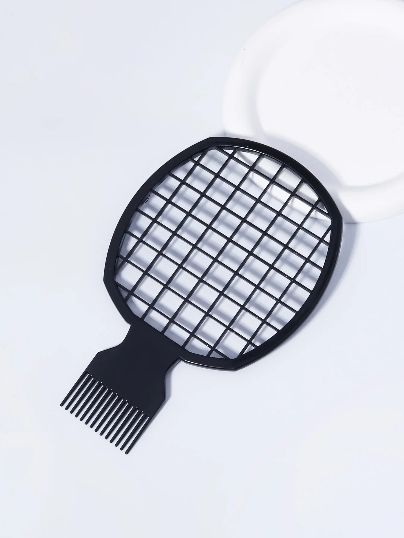 1 Stück Afro-Lockenkamm, Twist-Bürste, Werkzeug für natürliches und lockiges Haar, Friseurwerkzeug, speziell für Echthaarperücken – Detail 4