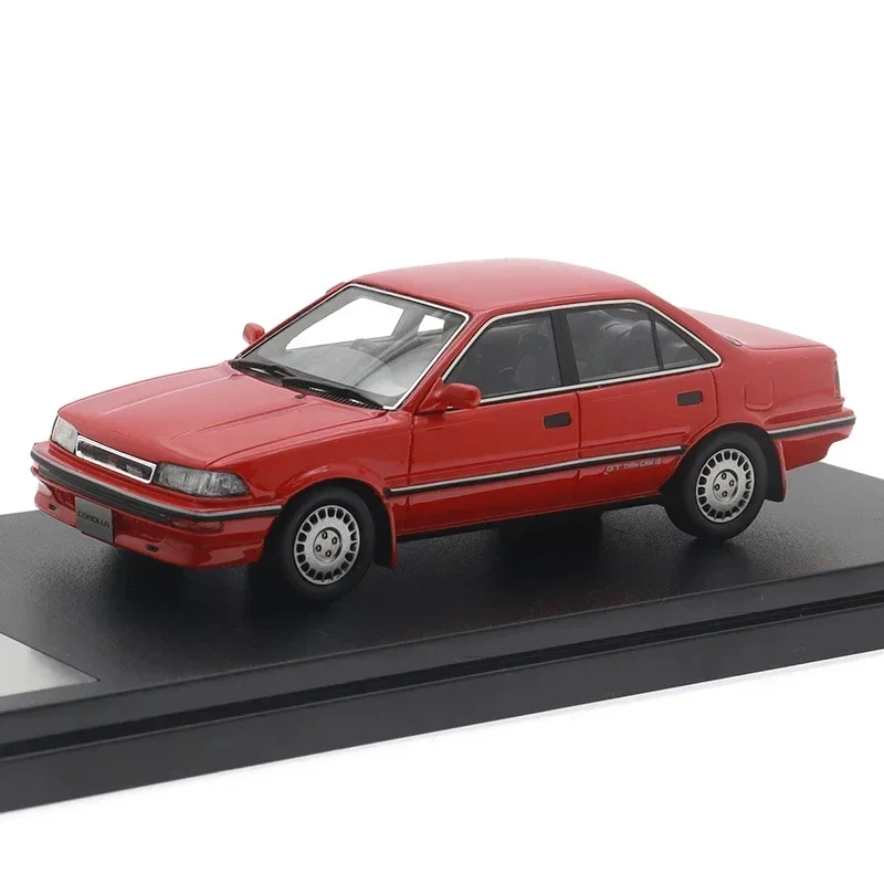 Scala 1:43 Resina Diecas Modello di Auto Per COROLLA Berlina GT (1987) Veicoli Classici Modello di Auto Giocattolo Collezione Decorazione Regali