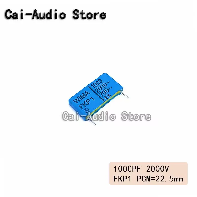 

2PCS/5PCS/10PCS/Lot Brand NEW Germany WIMA FKP1 2000V 0.001UF 2000V 102 0.001UF Film Capacitor 2000v0.001UF Pitch 22.5mm 5%