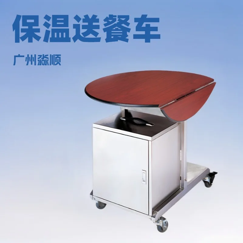 Customized hotel restaurant insulation food delivery truck Folding food delivery trolley Mobile food delivery truck Commercial s