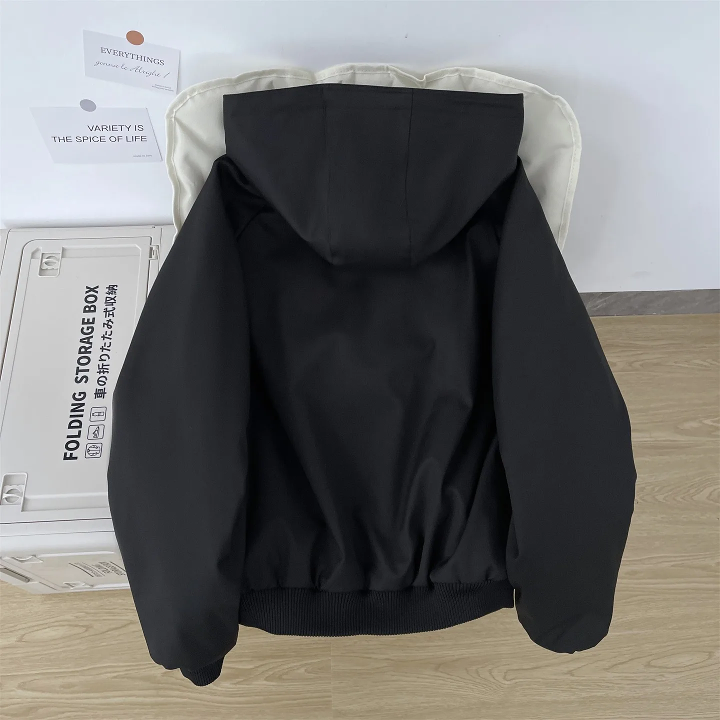 両面着用可能な2025年冬服、女性用の新しいコットンジャケット、ゆったりとした厚手の感触