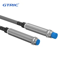 GTRIC LJ08A3-2 indukcyjny przełącznik zbliżeniowy czujnik M8 seria odległość wykrywania 2mm 1mm wysokiej jakości spłukiwanie bez spłukiwania 6-36V NPN PNP