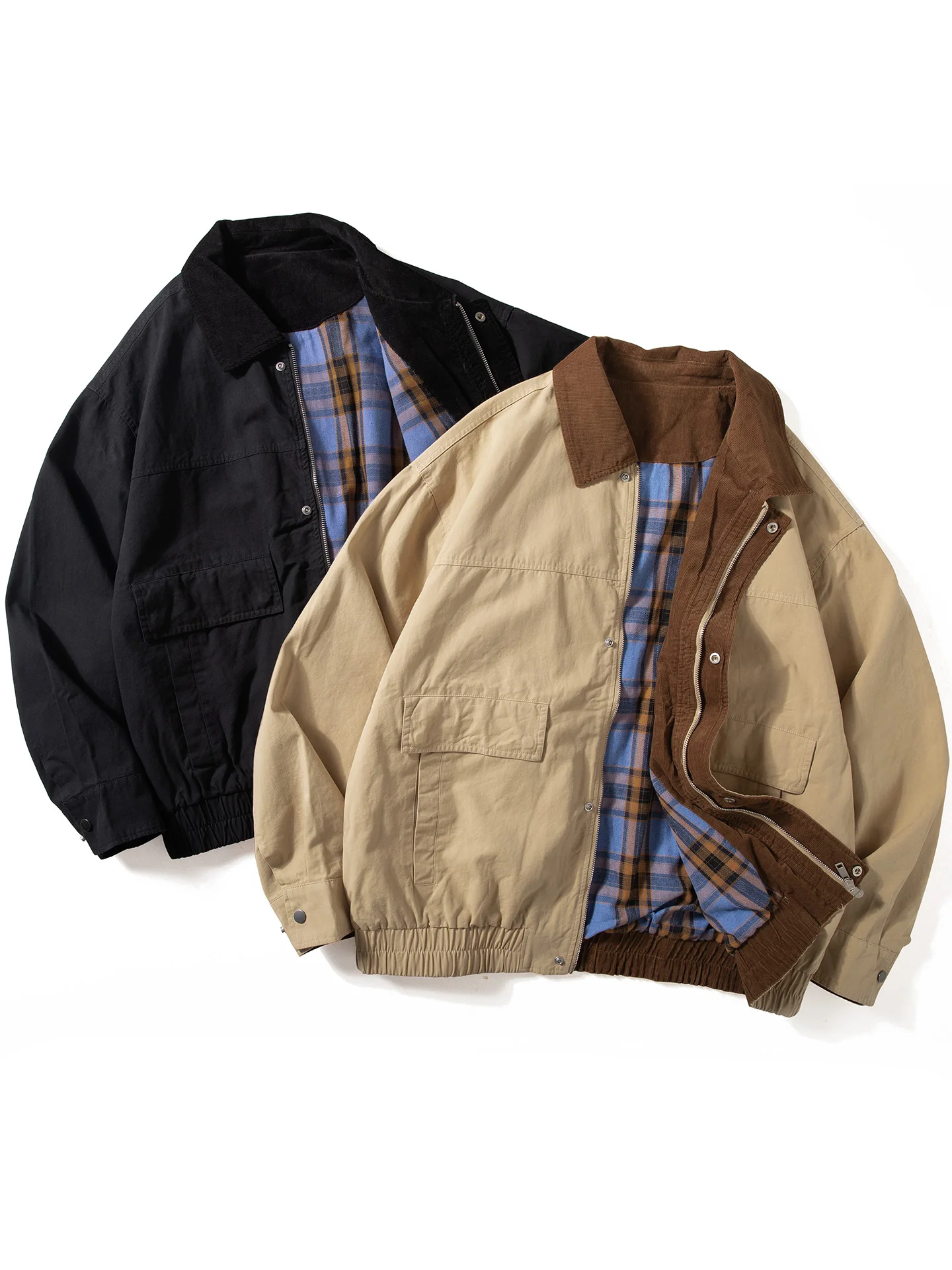 

Мужская осенняя куртка в американском ретро-стиле, новая модель, с воротником, универсальная, для охоты, в стиле Детройт, повседневная молодежная верхняя одежда